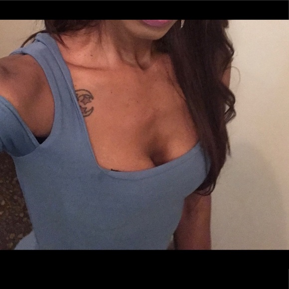 Boohoo Sky blue midi dress - Picture 4 of 13